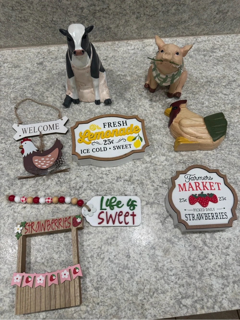 Farm Birthday Party Decor Farmers Market Fruit Stand Bundle